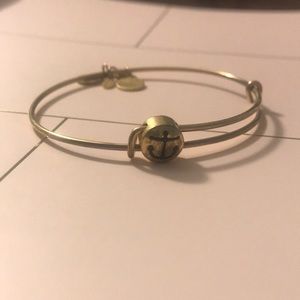 Anchor Alex and Ani Gold Bracelet